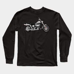 Bike - Fat Boy - No Txt Long Sleeve T-Shirt